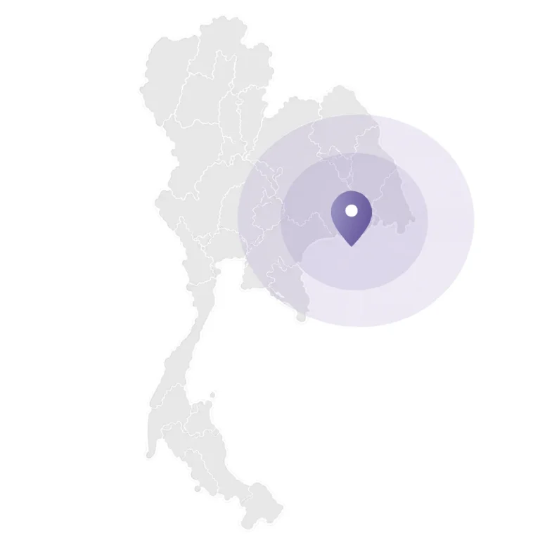 The Map of Thailand Branch Page