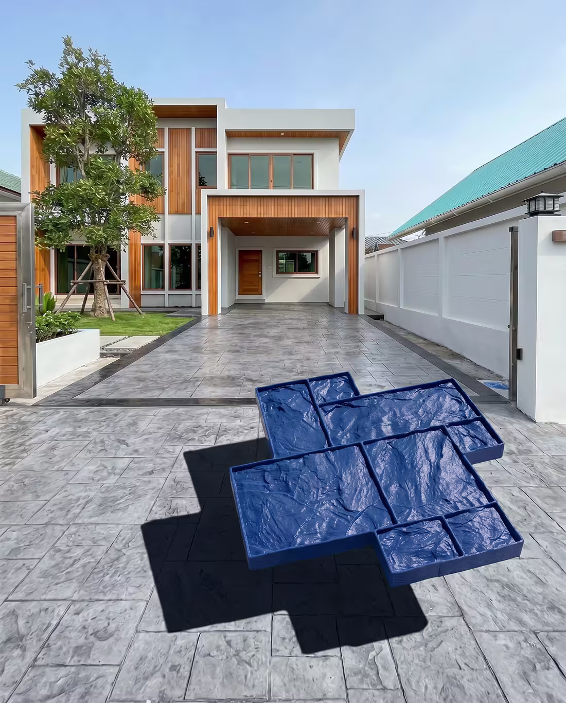 Nature Crete คอนกรีตพิมพ์ลาย Grand Ashlar