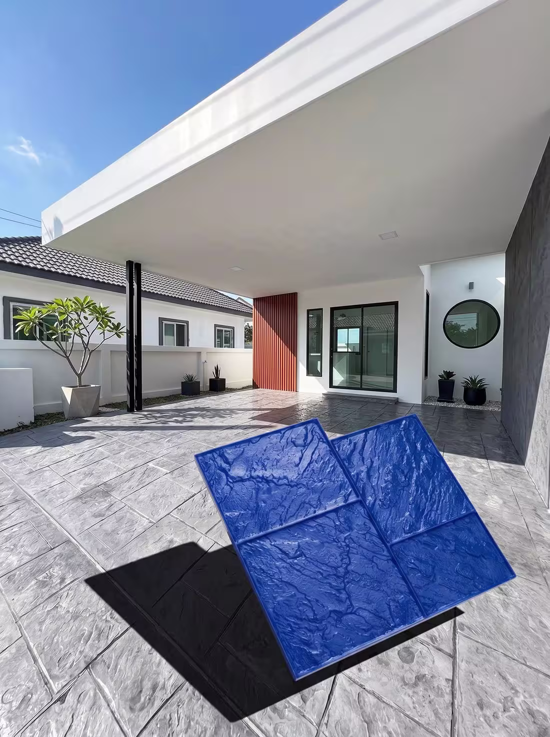 Nature Crete คอนกรีตพิมพ์ลาย New Ashlar