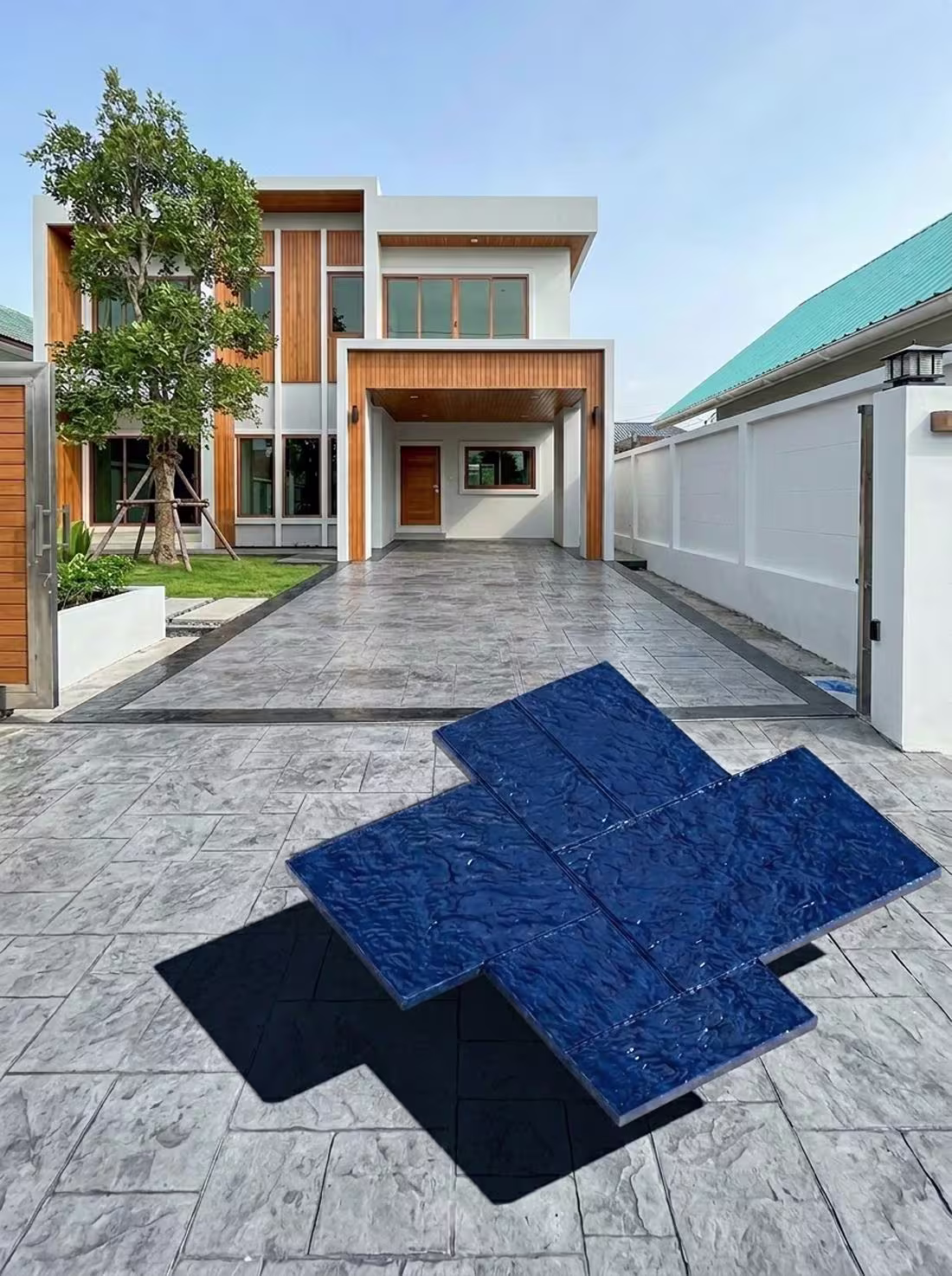 Nature Crete คอนกรีตพิมพ์ลาย Royal Ashlar